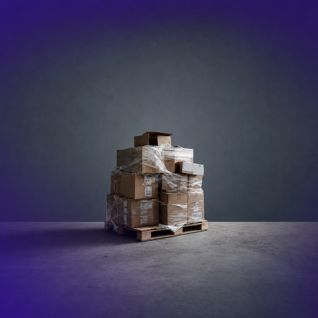A minimal conceptual illustration hinting at the idea of "The common causes of stock discrepancies" within an article about phantom inventory — one simple visual metaphor, not the literal words.
