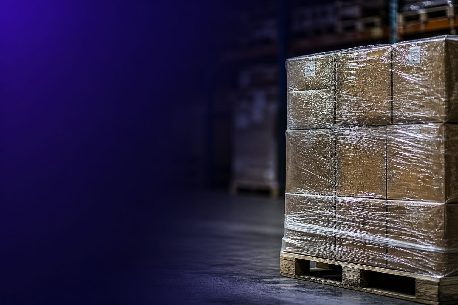 How can warehouses monitor product condition in real time?